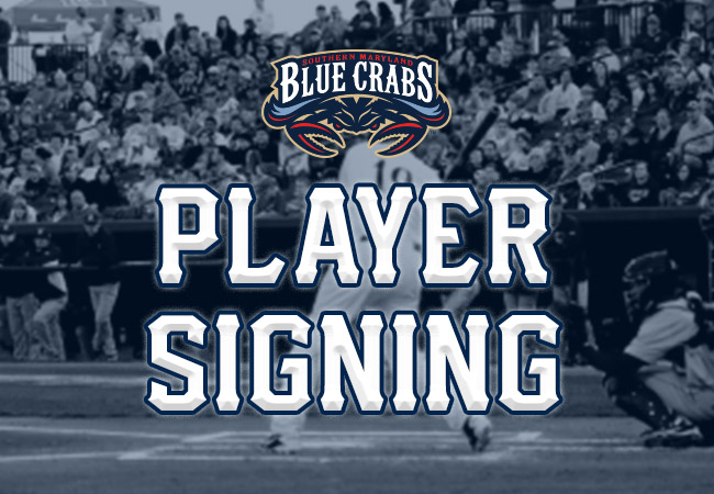 BLUE CRABS SIGN RELIEF PITCHER, ANDREW JOHNSTON